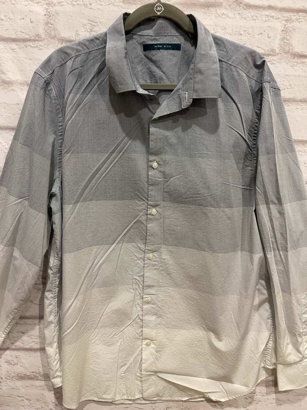 Perry Ellis Button down long sleeve M (38-40)
